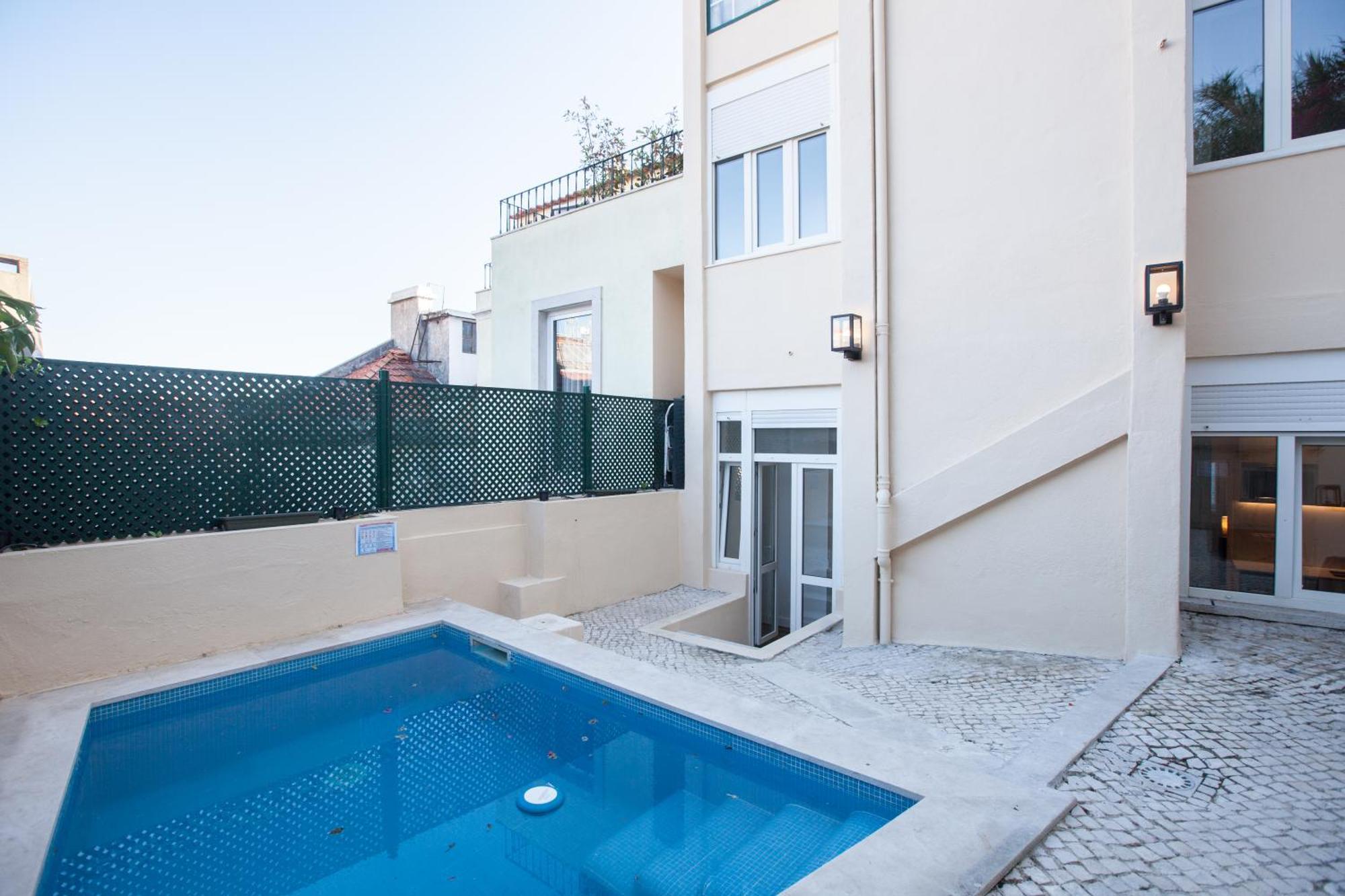 Flh Graca Charming Duplex With Small Pool Лісабон Екстер'єр фото