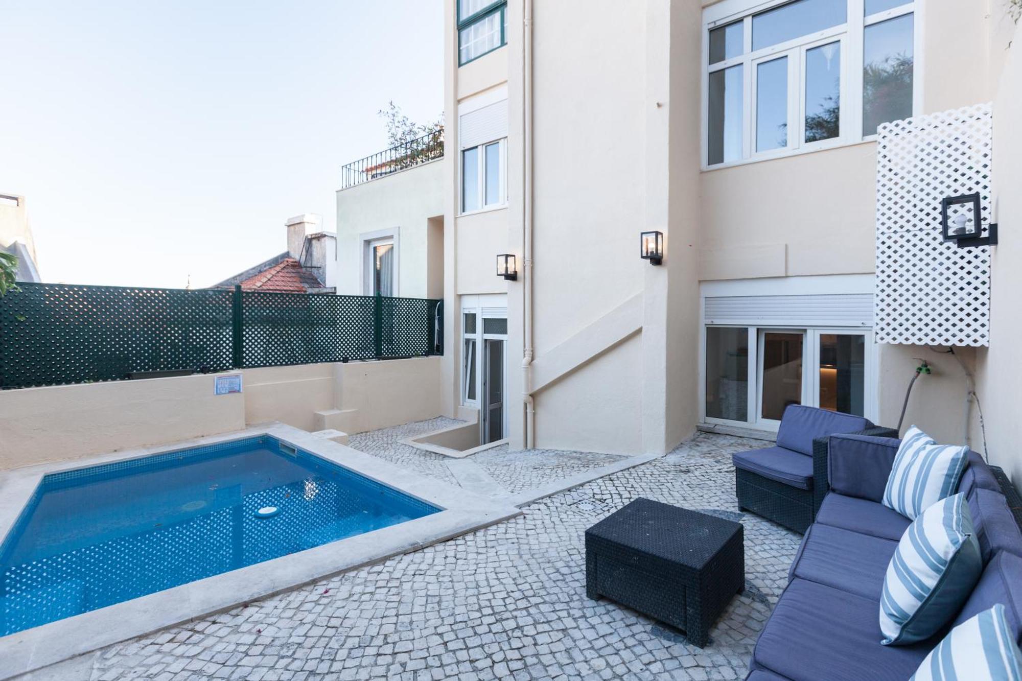 Flh Graca Charming Duplex With Small Pool Лісабон Екстер'єр фото